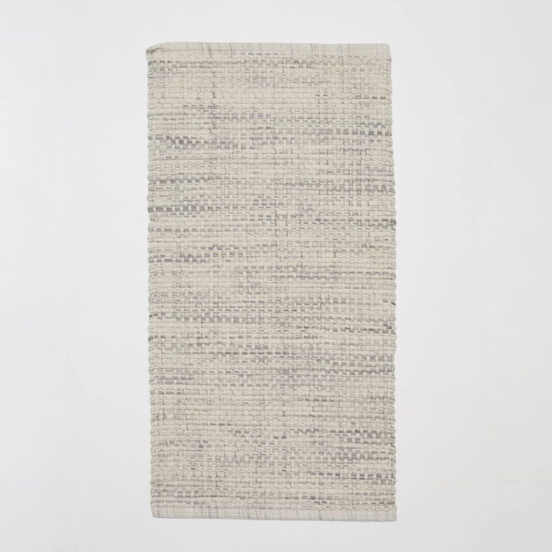 Washed Textured Cotton Rug